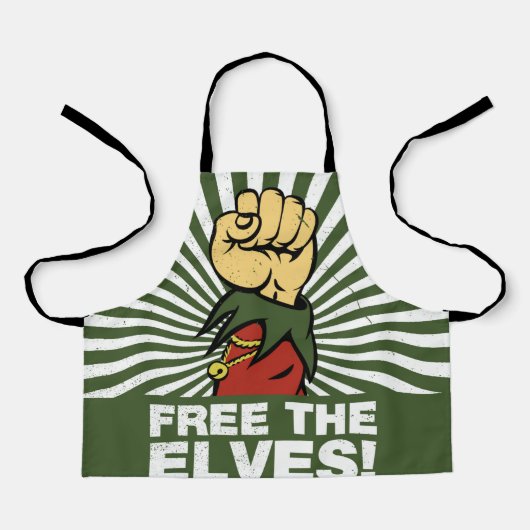 Free the elves! エプロン (正面)