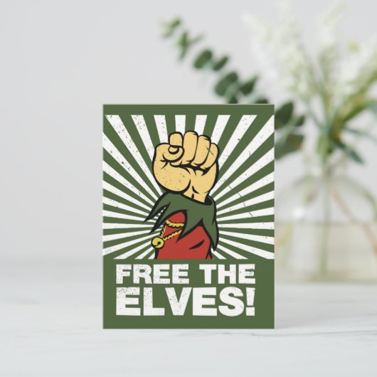 Free the elves! ポストカード (スタンド正面)