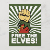 Free the elves! ポストカード (正面)