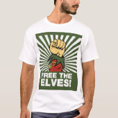 Free the elves! tシャツ (正面)