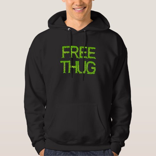 Free Thug パーカ (正面)