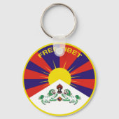 Free Tibet キーホルダー (正面)