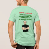 Free to Good Home Tri-Blendシャツ トライブレンドＴシャツ (裏面)