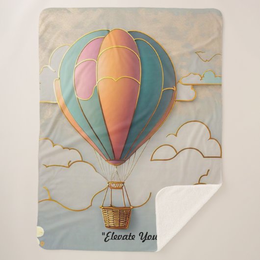 "Free to Roam" シェルパブランケット (正面)