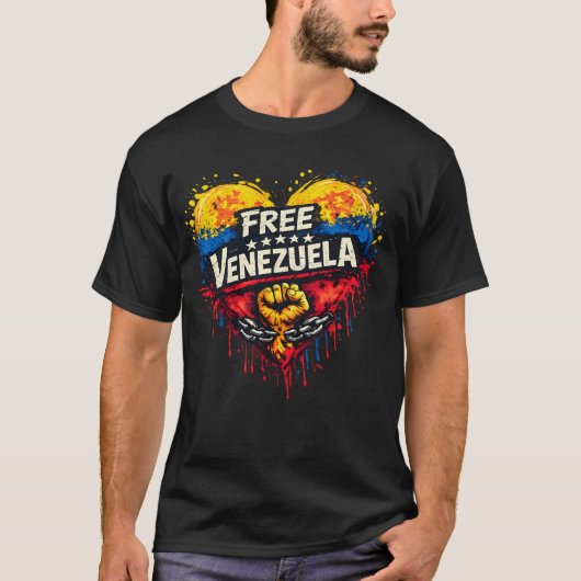 Free Venezuela Tシャツ (正面)