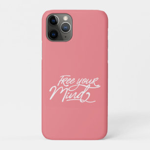 Free Your Mind 感動的引用文 iPhone 11 Proケース