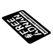 #FreeAdnanバンパーマグネット マグネット (右側)