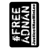 #FreeAdnanバンパーマグネット マグネット (縦)