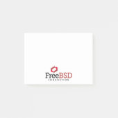 FreeBSDの基礎ロゴ ポストイット (正面)
