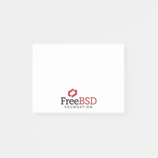 FreeBSDの基礎ロゴ ポストイット