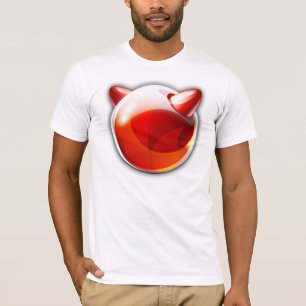 FreeBSDの大きいロゴ Tシャツ