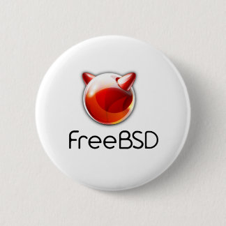FreeBSD badge. 缶バッジ