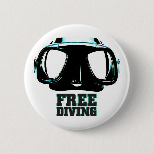 Freedivingボタン 缶バッジ