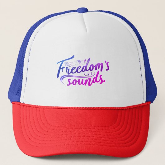 Freedomの呼び出し音 キャップ (正面)
