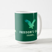 Freedomの呼び出し音 コーヒーマグカップ (正面右)