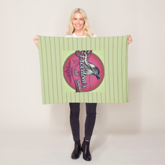 Freedomの呼び出し音 フリースブランケット (インサイチュ)