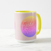 Freedomの呼び出し音 マグカップ (正面右)