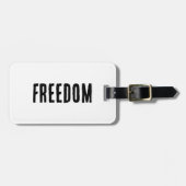 Freedomラゲッジタグ ラゲッジタグ (正面横)
