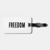 Freedomラゲッジタグ ラゲッジタグ (裏面横)