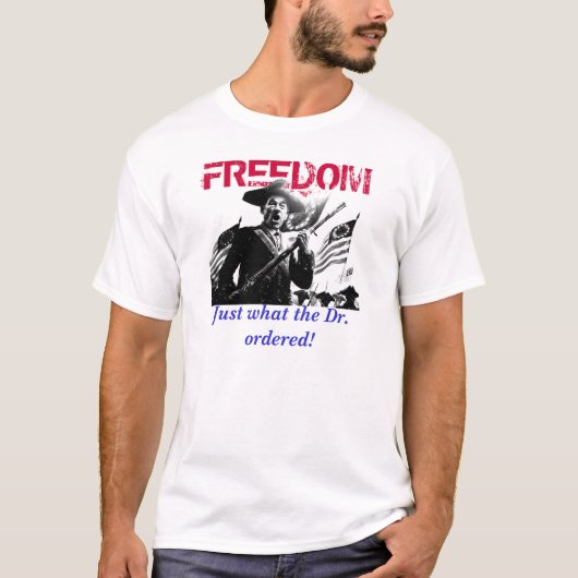 Freedom先生 Tシャツ (正面)