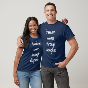 Freedom基本的なダークTシャツ Tシャツ