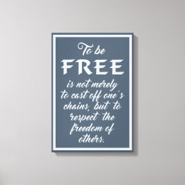 Freedom引用文キャンバス印刷 キャンバスプリント