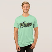 Freedom トライブレンドTシャツ (正面全面)