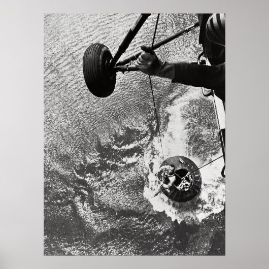 Freedom 7スプラッシュダウンとリカバリ ポスター (正面)