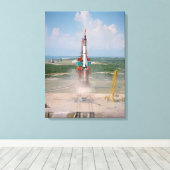 Freedom 7写真の公開 キャンバスプリント (インサイチュ (ウッドフロア))