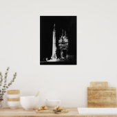 Freedom 7 (Mercury Redstone 3)ローンチパッド ポスター (キッチン)