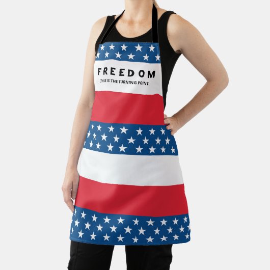 Freedom A True Patriot エプロン (インサイチュ)
