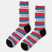 Freedom A True Patriot ソックス (左)