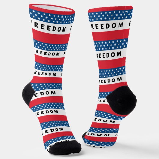 Freedom A True Patriot ソックス (傾斜あり)
