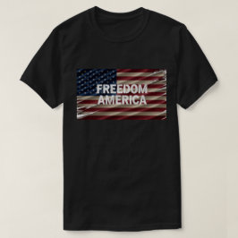 FREEDOM AMERICAメンズシャツ Tシャツ