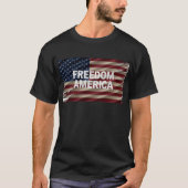 FREEDOM AMERICAメンズシャツ Tシャツ (正面)