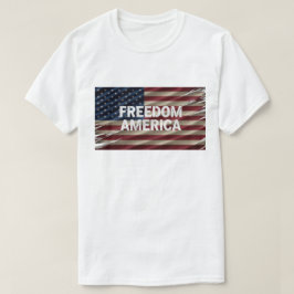 FREEDOM AMERICAメンズシャツ Tシャツ