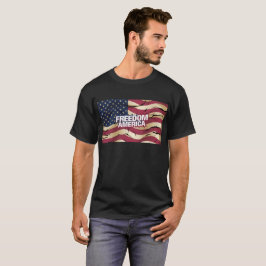 FREEDOM AMERICAメンズスウェットシャツ Tシャツ