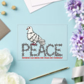 Freedom and peace アクリル招待状 (インサイチュ (ウェディング))