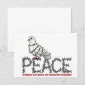 Freedom and peace 出欠カード (正面/裏面)