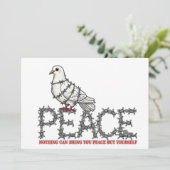 Freedom and peace 招待状 (スタンド正面)