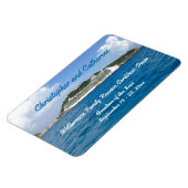 Freedom at Sint Maartenステートルームドアマーカー マグネット (左側)