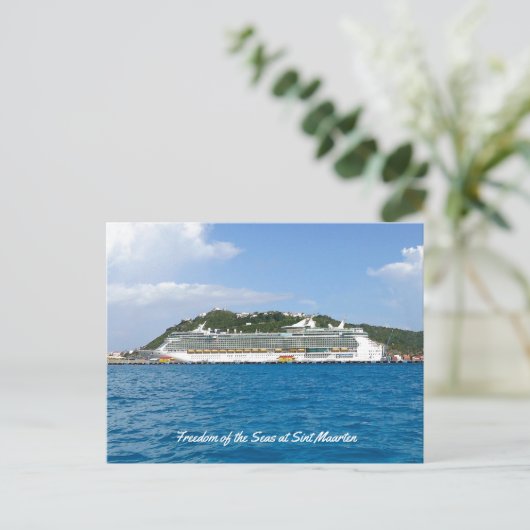 Freedom at St. Martin ポストカード (スタンド正面)
