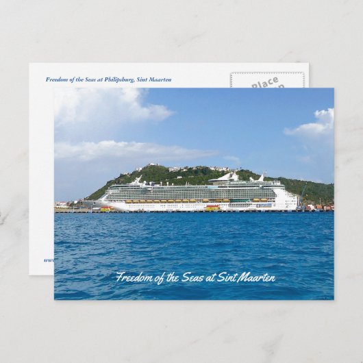 Freedom at St. Martin ポストカード (正面/裏面)