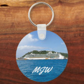 Freedom at St. Martin モノグラムの キーホルダー (正面)
