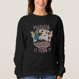 FREEDOM BORN FREE 17 TOUR 76 イーグル スウェットシャツ