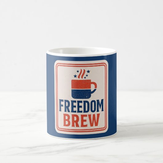 Freedom Brew コーヒーマグカップ (中央)