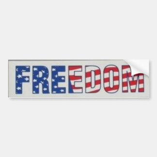 Freedom_Bumper バンパーステッカー