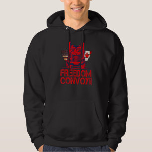 Freedom Convoy 2022我々のトラック運転手のConvoyをサポート パーカ