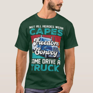 Freedom Convoy 2022 Canada Truck Trudeau Ottawa Pr Tシャツ