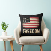 Freedom Costume for Men Women Patriotic クッション (椅子)